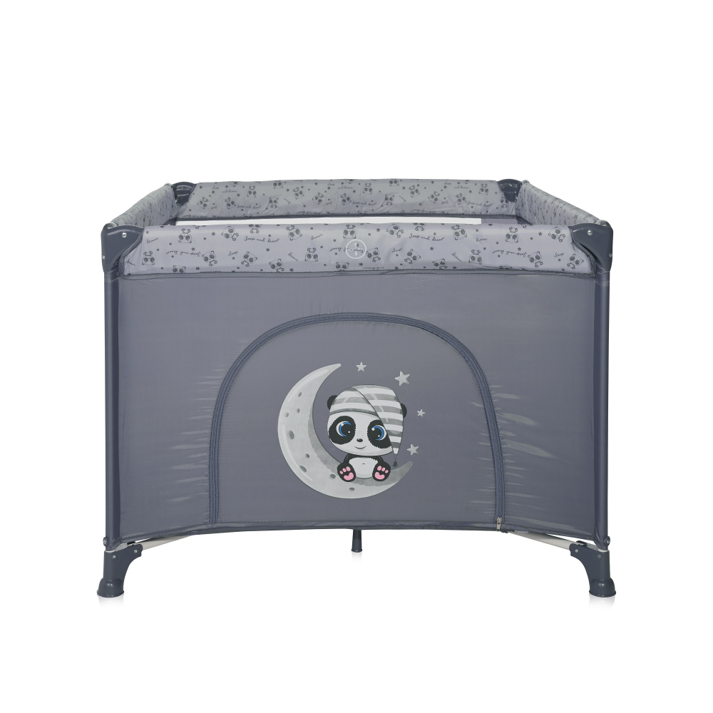 Tarc de joaca Playground 100x100cm Cool Grey Pandas - 1