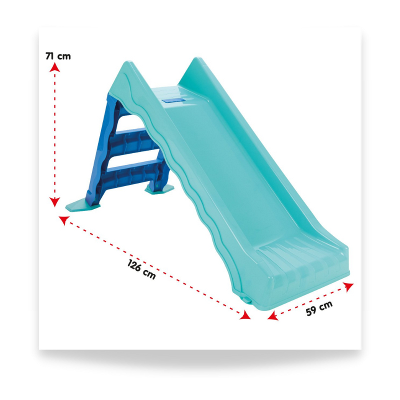 Tobogan pliabil cu sistem atasare furtun cu apa Pilsan Wavy water - 2 | YEO