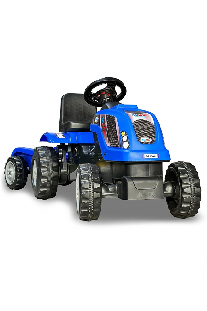 Tractor electric cu remorca Micromax MMX Blue - 3