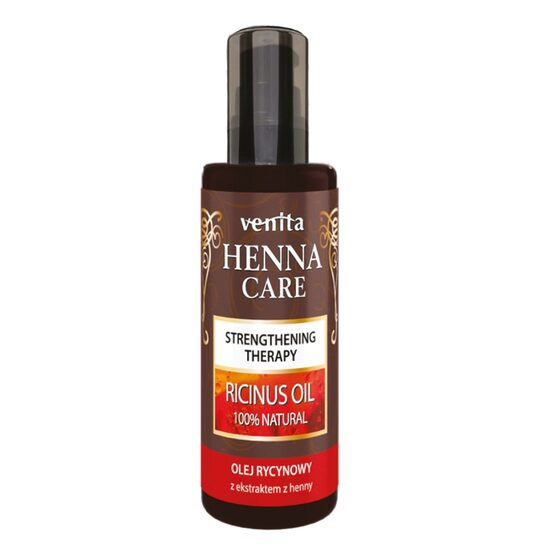 Ulei de ricin pentru par piele si unghii Henna Care Venita 50ml