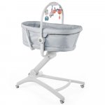 Cosulet multifunctional 4 in 1 Chicco Baby Hug Grey Re-Lux 0luni+