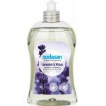 Detergent vase lichid Sodasan bio lavanda si menta 500 ml