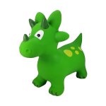Dinozaur gonflabil de sarit pentru copii Skkippy Buddy verde 50 cm