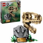 Lego Jurassic World fosile de dinozaur craniu de t-rex 76964