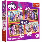 Puzzle Trefl 4 in 1 My Little Pony Sa cunoastem poneii