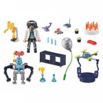 Set constructie Playmobil Cercetator cu roboti