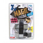 Puzzle Magic Sarpe 3D Clown Games plastic 24 piese argintiu si negru