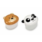 Set 2 recipiente hrana bebe Melii model panda/bear