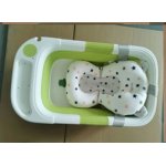 Set Cadita Ultrapliabila Little Mom cu Hamac pentru copii Green