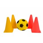 Set accesorii fotbal Androni cu minge inclusa