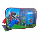 Set de baie Super Mario cu gel de dus si apa de toaleta