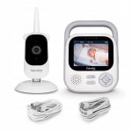 Video monitor Lionelo Babyline 3.2 Full HD Comunicare bidirectionala 2.8 inch Alb