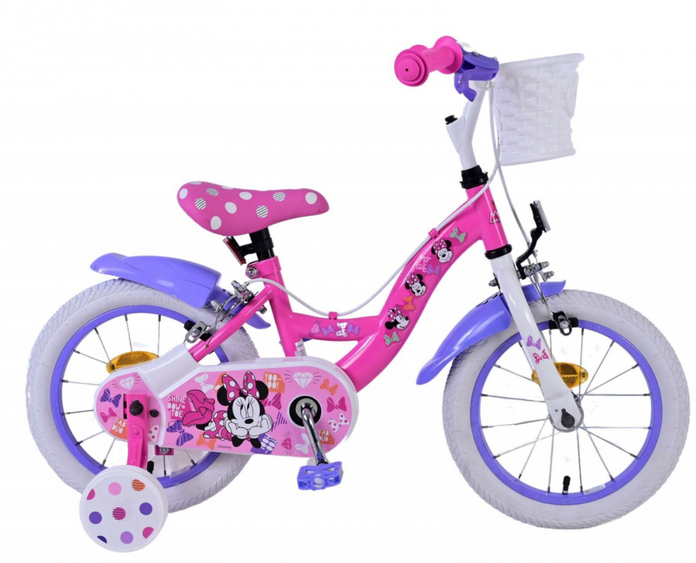 Bicicleta EL Minnie Mouse 14 inch Bow Tie - 4 | YEO