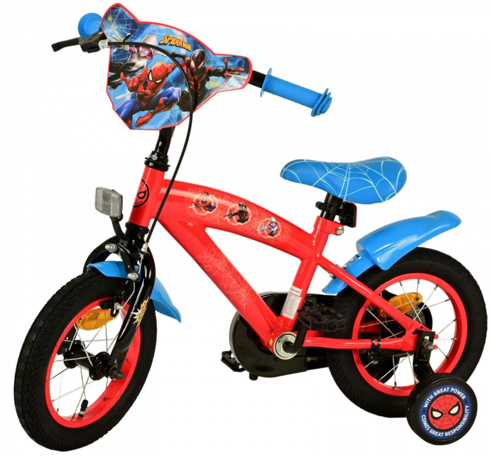 Bicicleta EL Spiderman ND 12 inch