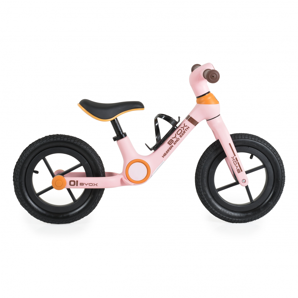 Bicicleta fara pedale Byox 12 inch Orb Pink