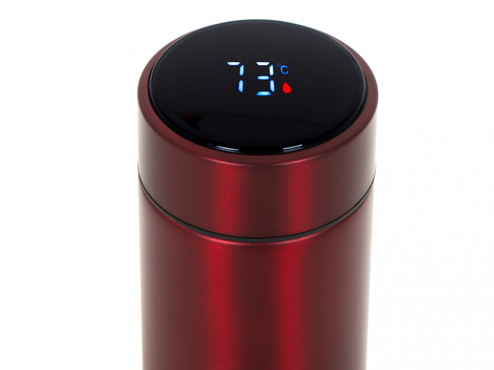 Cana termos smart LED 500ml Red - 1 | YEO