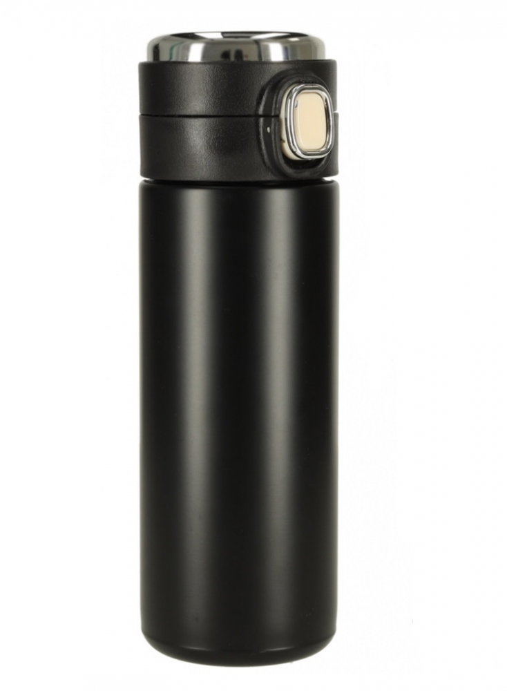 Cana termos smart LED cu gura de scurgere 420 Black