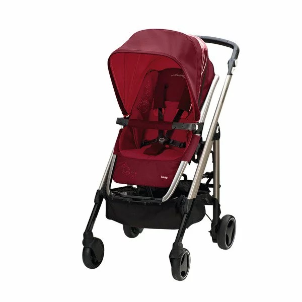 Carucior 3 in 1 Trio Loola2 Bebe Confort raspberry red