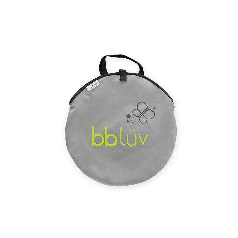 Cort de joaca BBluv Nido Mini cu 2 jucarii Grey - 1 | YEO