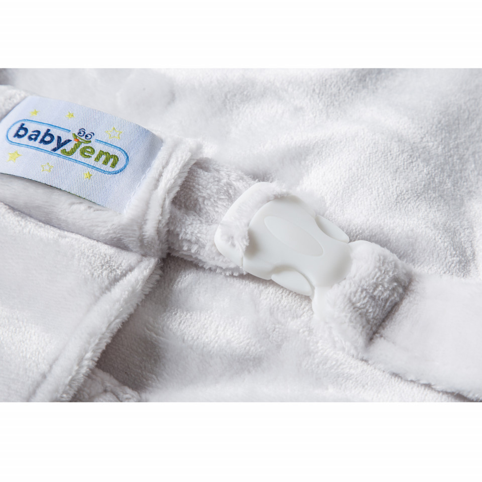 Fotoliu pentru bebelusi cu ham de siguranta BabyJem Baby Bean Bed Galben