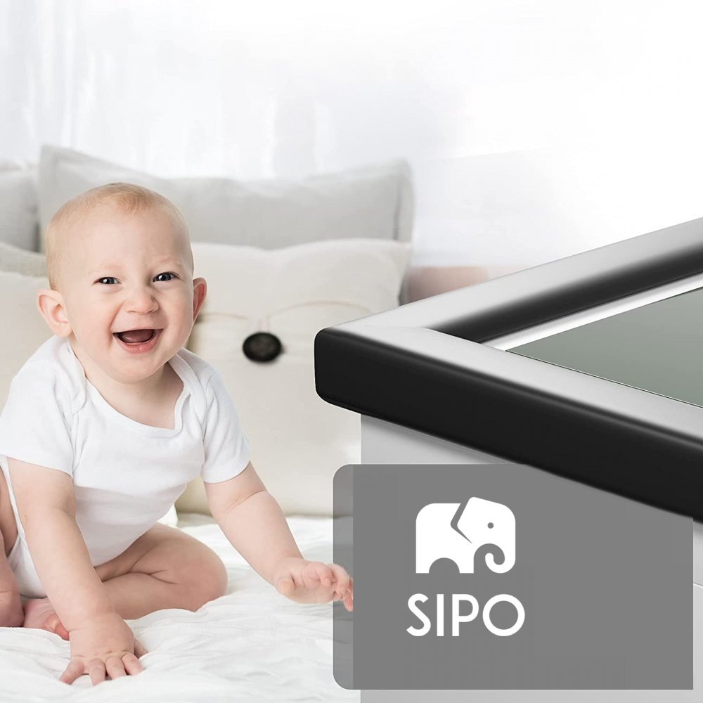 Rola protectie Sipo Baby Safety din spuma groasa pentru colturi mobilier 2 metri negru