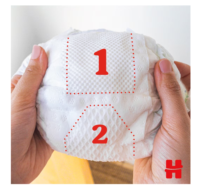 Poze Scutece Huggies Extra Care 3,5 kg 25 buc marime 0 nichiduta.ro 