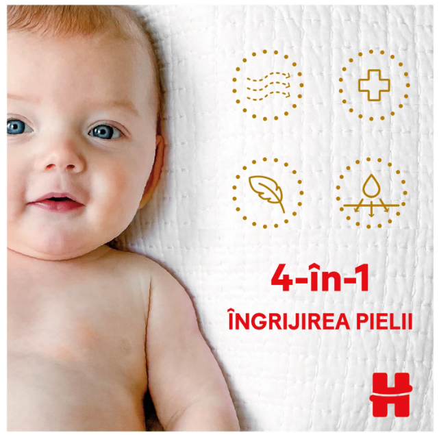 Scutece Huggies Nr 3 Extra Care 6-10 kg 72 buc - 1 | YEO