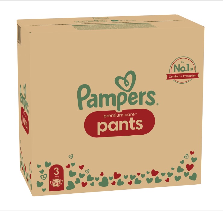 Scutece Pampers Premium Care nr. 3 XXL Box 6-11 kg 144 buc - 1 | YEO