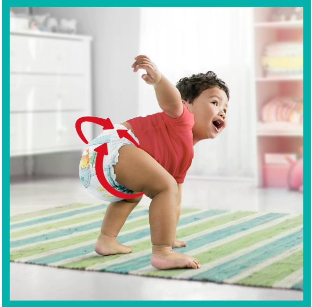 Scutece chilotel Pampers Pants Jumbo Pack Marimea 6, 14-19 kg 44 buc - 2 | YEO