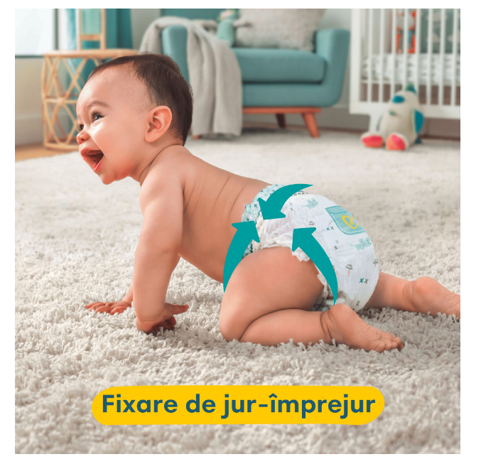 Scutece chilotel Pampers Pants Jumbo Pack marimea 3, 6-11 kg 62 buc - 1 | YEO