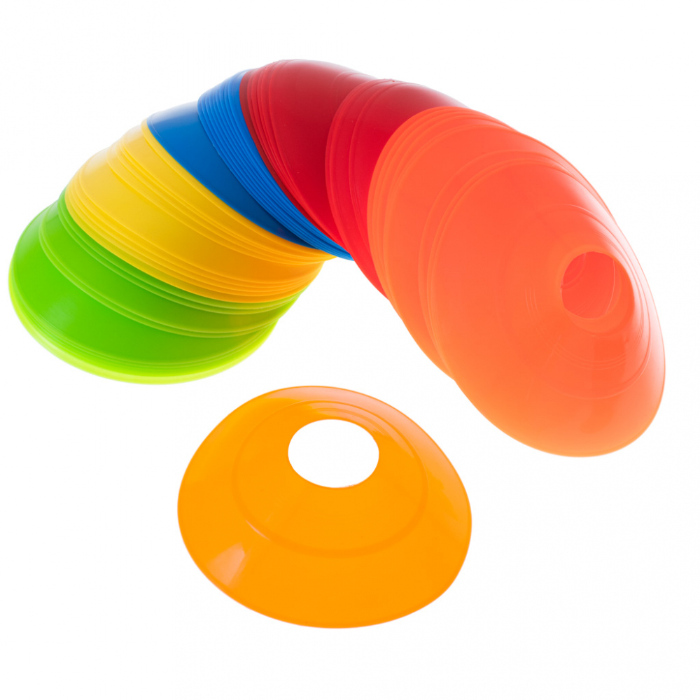 Set 50 Discuri de Antrenament din plastic Multicolor - 4