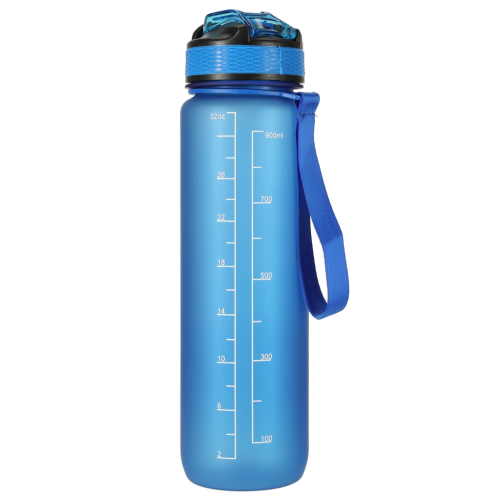 Sticla de Apa gradata pentru sport 1L Blue - 4 | YEO