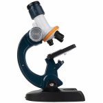 Microscop pentru copii cu 3 lentine de zoom Blue