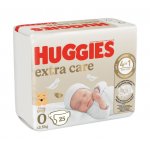 Scutece Huggies Extra Care 3,5 kg 25 buc marime 0