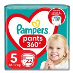 Scutece Pampers Pants 5 Junior, 22 buc, 12 - 18 kg