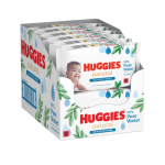 Servetele umede Huggies Natural biodegradabile 12 pachete x 48, 576 buc