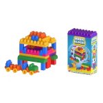 Set 76 cuburi constructie Magic Blocks Multicolore