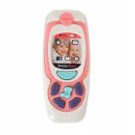 Telefon interactiv Moni pentru copii Pink/White