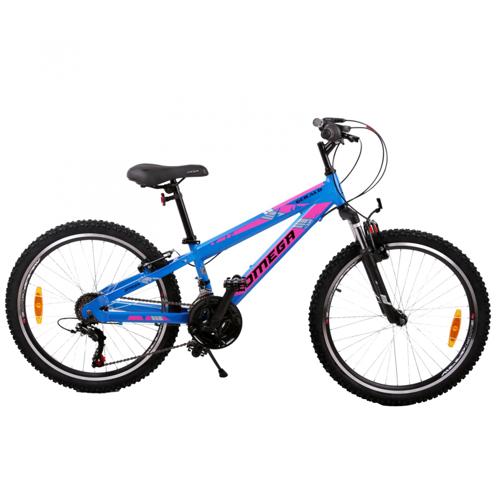 Bicicleta Copii Omega Gerald 20 Inch 6 Viteze Albastru