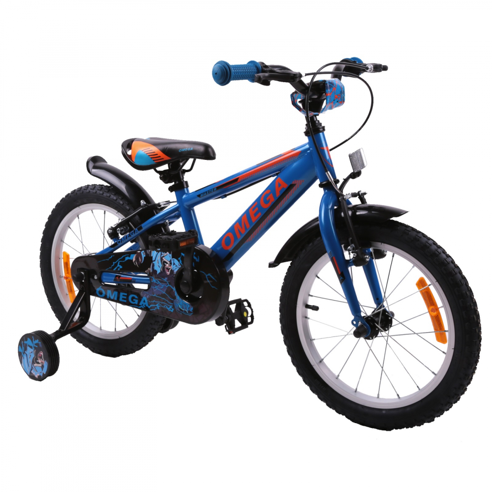 Bicicleta copii Omega Master 12 inch albastru - 1