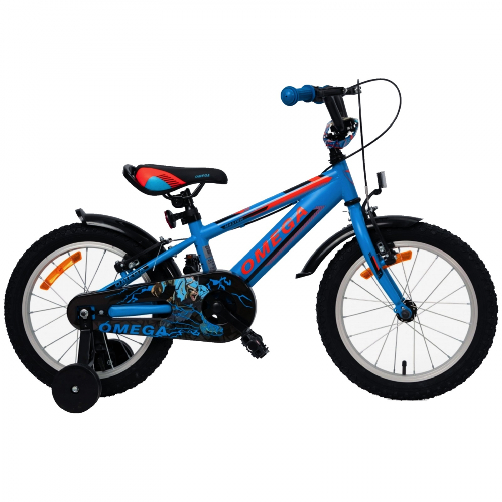 Bicicleta copii Omega Master 16 inch albastru - 5