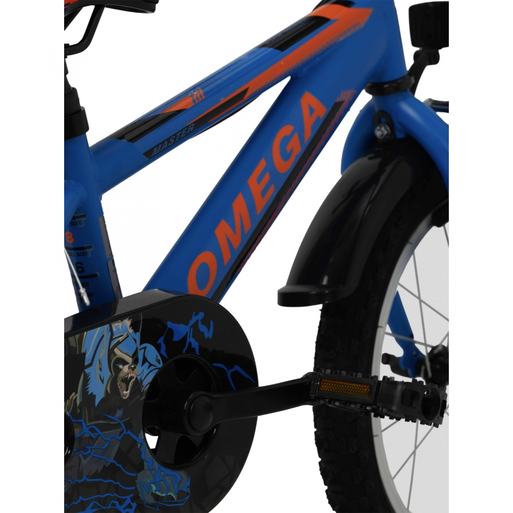 Bicicleta copii Omega Master 16 inch albastru - 3