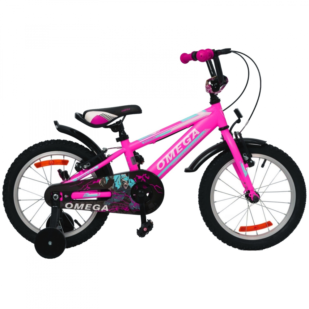 Bicicleta copii Omega Master 16 inch roz