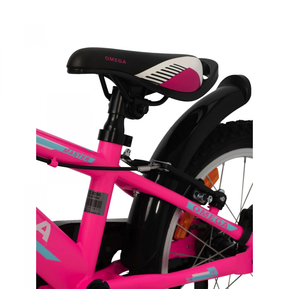 Bicicleta copii Omega Master 16 inch roz - 2