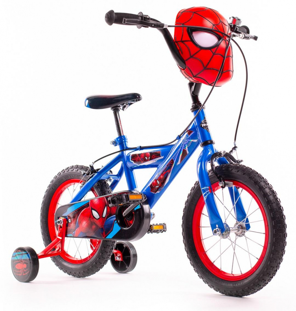 Bicicleta copii cu roti ajutatoare Spiderman 14 inch - 7