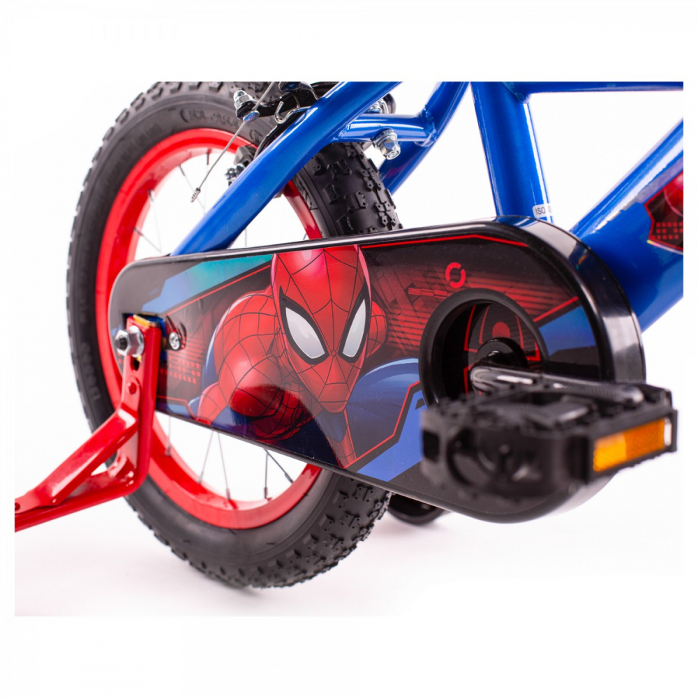 Bicicleta copii cu roti ajutatoare Spiderman 14 inch - 5