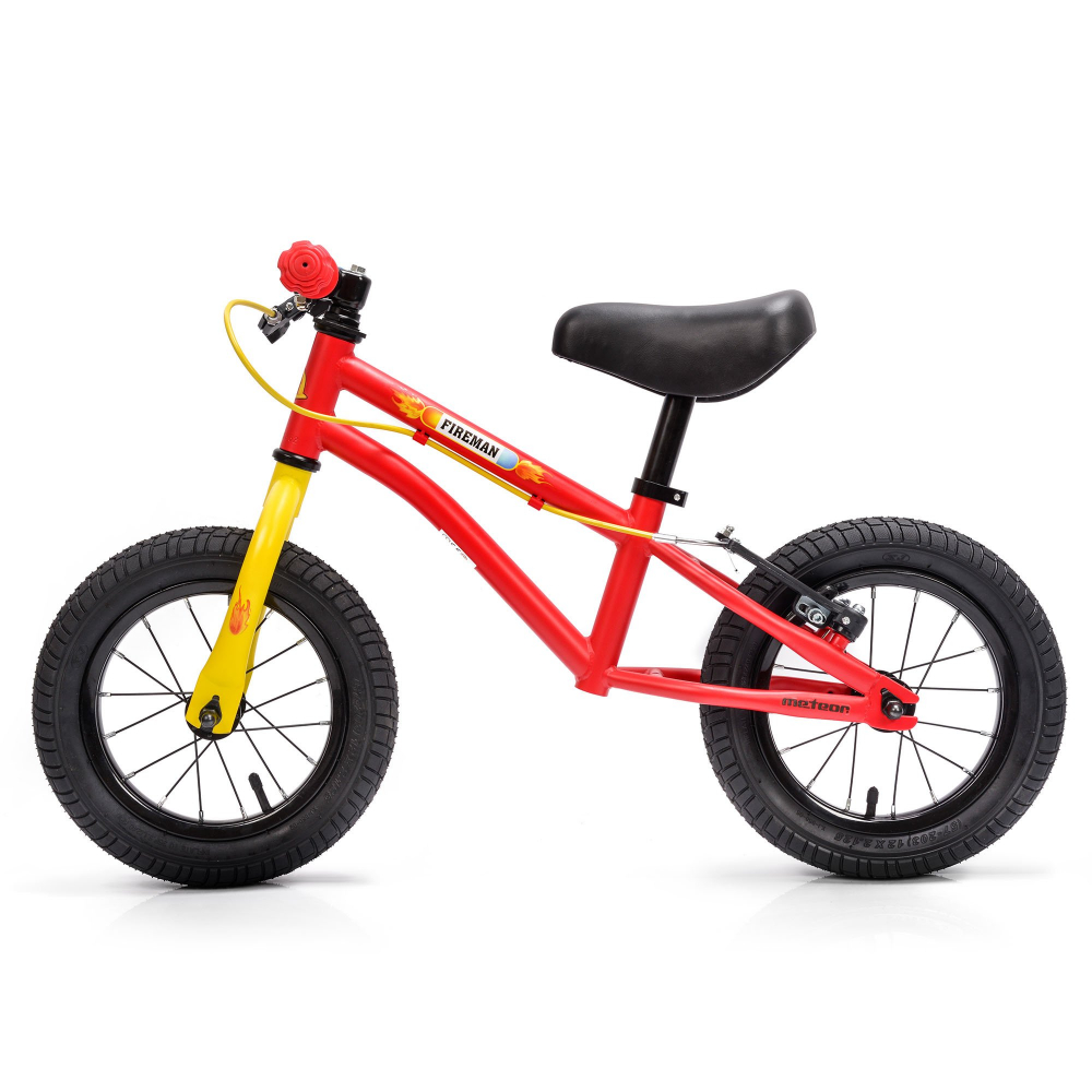 Bicicleta De Echilibru Fara Pedale Meteor Fireman 12 Inch