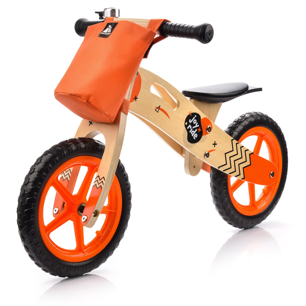 Bicicleta fara pedale din lemn Joy Ride Balance Orange - 7