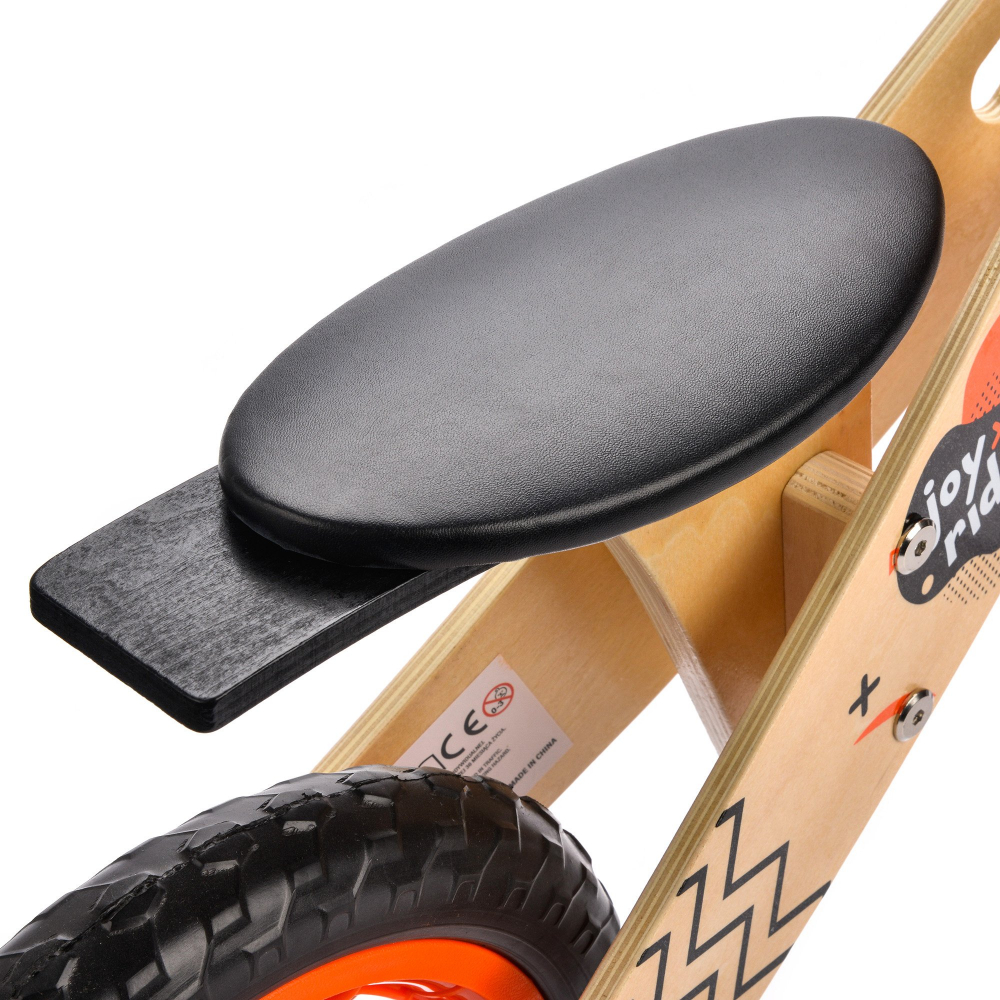 Bicicleta fara pedale din lemn Joy Ride Balance Orange - 3