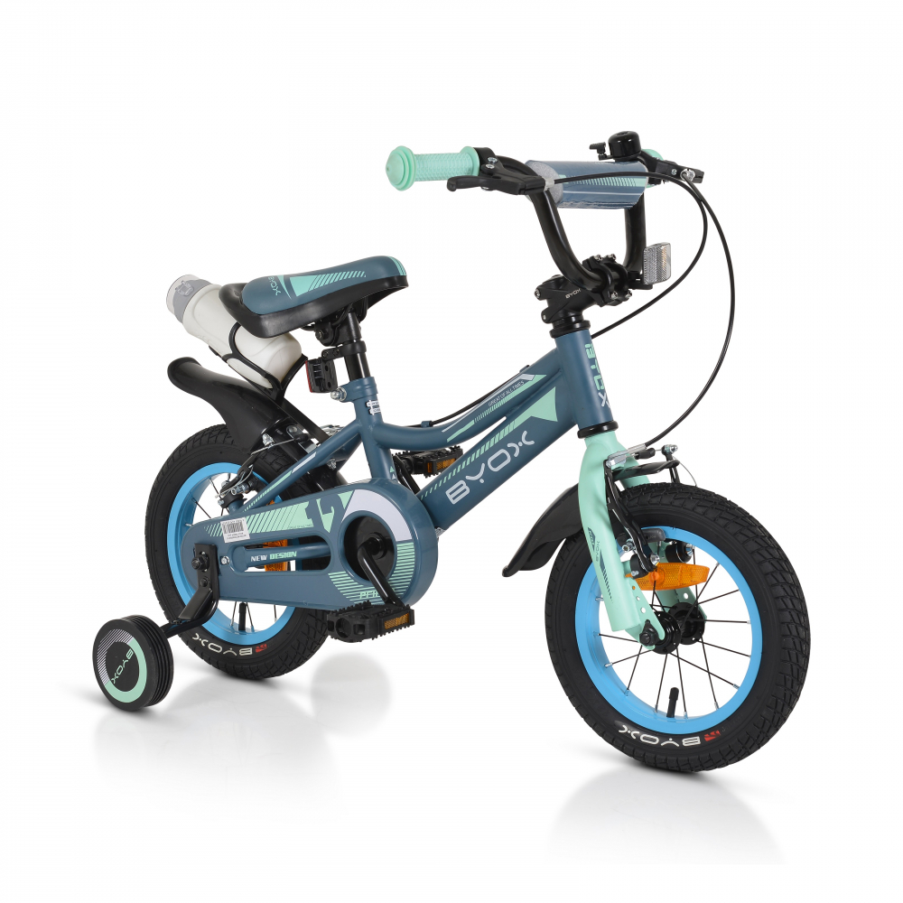 Bicicleta pentru copii Byox Prince 12inch Grey - 1